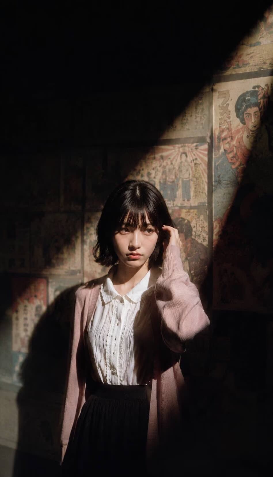 电影感人像